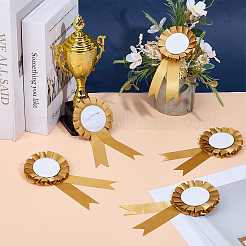 Spille per distintivi in ferro a forma di nastro premio&nbsp;LS-JEWB-WH20002-04B