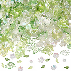 DIY-Sets zur Schmuckherstellung mit Blättern und Blumen&nbsp;DIY-SC0031-72