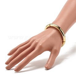 Gros bracelet extensible en perles de tube incurvé en acrylique pour femme&nbsp;BJEW-JB07628