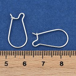 Pendientes de aro de 925 plata de ley&nbsp;X-STER-S002-55