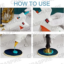 30 Stück 6 Farben DIY Klebepistole Siegelwachsstifte&nbsp;DIY-CP0005-56
