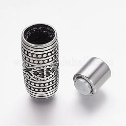 Fermoirs magnétiques en acier inoxydable 304 avec emembouts collées&nbsp;STAS-K122-04