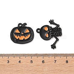 Halloween-Legierung Emaille-Anhänger&nbsp;ENAM-K081-01EB