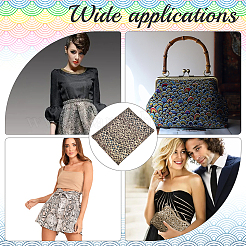 Fischschuppen-Jacquard-Polyestergewebe&nbsp;DIY-WH0399-68B
