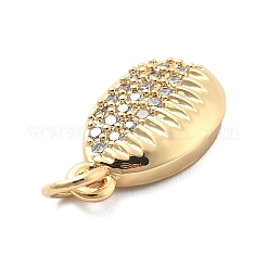 Crémaillère en laiton avec pendentifs en zircone cubique&nbsp;KK-Q017-15B-G