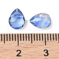 Blaue Wassermelonen-Steinglas-Cabochons&nbsp;G-C146-01D