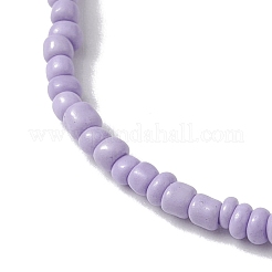 6 bracelet en perles de verre.&nbsp;BJEW-JB10216-01