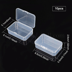 Transparente Kunststoffperlenbehälter&nbsp;CON-WH0073-79