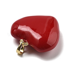 Colgantes de esmalte de latón&nbsp;KK-U060-26G