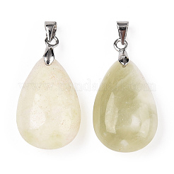 Nouveaux pendentifs en jade naturel&nbsp;X-G-S243-29