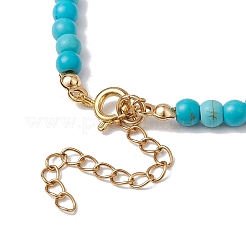 Bracciali di perline turchese sintetico&nbsp;BJEW-JB11417-02