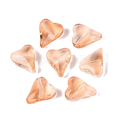 Perles en verre transparentes&nbsp;DGLA-N022-01I