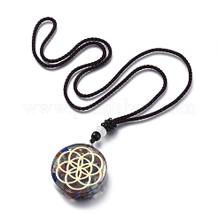 Orgonit-Chakra-Halsketten&nbsp;NJEW-P253-B
