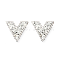 Orecchini a bottone in acciaio inossidabile 304&nbsp;EJEW-Z089-39P