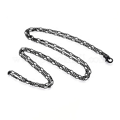 Messingbeschichtete Eisen Bordsteinkette Halskette Herstellung&nbsp;MAK-T006-04A