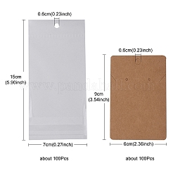 100 Stück rechteckiges Kraftpapier&nbsp;CDIS-YW0001-02A