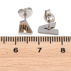 Orecchini a bottone in acciaio inossidabile 304&nbsp;SA-T001-03P