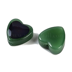 Zweifarbige Stimmungsperlen aus Glas&nbsp;GLAA-Z007-10E