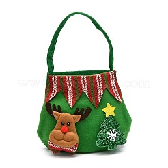 Décorations de sacs de bonbons en tissus non tissés de noël&nbsp;ABAG-I003-04D