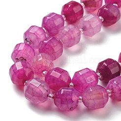 Filo di perline di agata naturale&nbsp;G-C039-D03
