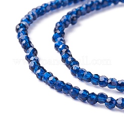 Chapelets de perles en verre transparente  &nbsp;GLAA-C019-01A-26