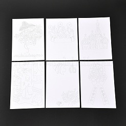 DIY Papierschneide-Postkarten-Herstellungsset&nbsp;DIY-D040-01