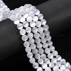 Fili di perline di selenite naturale&nbsp;LS-G-N328-025B-02
