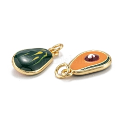 Charms del esmalte de bronce&nbsp;KK-A155-05G