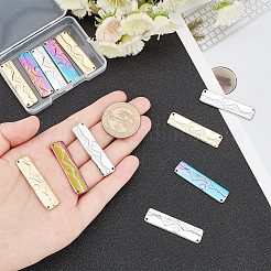 12 Stück 3 Farben 304 Edelstahlanhänger&nbsp;STAS-UN0045-47