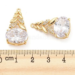 Colgantes de latón micro zirconio cúbico&nbsp;KK-Q789-29G