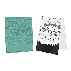 Weihnachtsplastikprägeordner&nbsp;DIY-WH0186-41