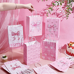 24 stücke 8 arten bowknot muster papier geschenk tragetaschen&nbsp;CARB-UN0001-01