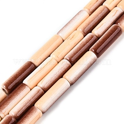 Fili di perline sintetici verniciati a spruzzo&nbsp;UNKW-T001-13