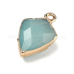 Anhänger aus naturblau gefärbtem Chalcedon&nbsp;G-K422-01G-05