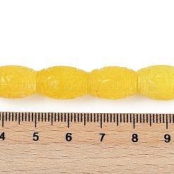 Stränge aus synthetischen geschnitzten Korallenperlen&nbsp;CORA-M001-21B