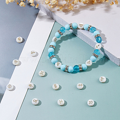 36 Stück 12 Stile natürliche weiße Muschelperlen&nbsp;SHEL-FH0001-27