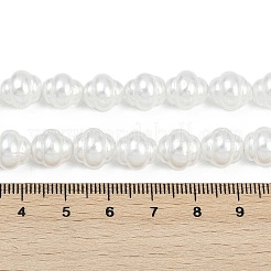 Galvanisieren Sie Porzellanimitatperlenstränge mit Barockperlen&nbsp;BSHE-Z009-05