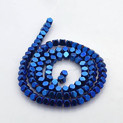 Electroplate non magnetici ematite sintetico fili di perline&nbsp;G-J212A-01
