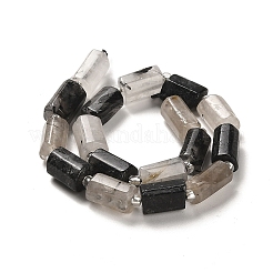 Natur schwarz Rutilquarz Perlen Stränge&nbsp;G-N327-06-30