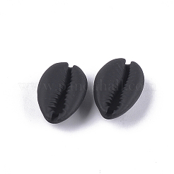 Perle di conchiglia di ciprea naturale verniciate a spruzzo&nbsp;X-SSHEL-T008-12B