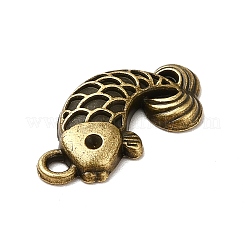 Pendentifs de poisson en alliage de style tibétain&nbsp;PALLOY-M198-23AB