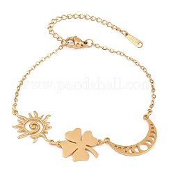 Gliederarmbänder aus 304 Edelstahl&nbsp;SA-CBA7739-03G