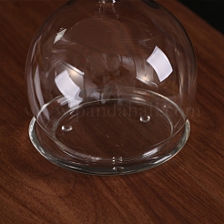 Herzförmige Kuppelabdeckung aus Glas&nbsp;PW-WG027AB-01