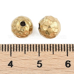 Perlas de acero inoxidable quirúrgico 316 texturizadas&nbsp;STAS-M106-01E-G