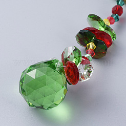 Glas Kronleuchter Sonnenfänger Prismen&nbsp;AJEW-G025-D04