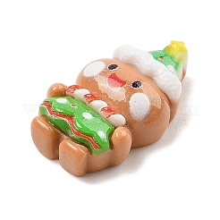 Weihnachtsserie opake Harz-Cabochons&nbsp;CRES-Q005-01G