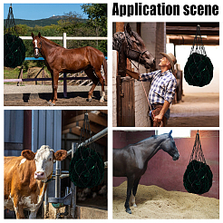 1 sac portable en filet de paille de cheval en polyéthylène&nbsp;ABAG-GF0001-42