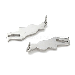 Ciondoli in acciaio inox 304&nbsp;LS-STAS-P423-03P