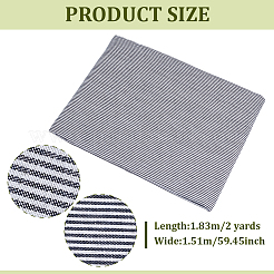1 Stück Polyester-Streifenstoff&nbsp;DIY-PH0031-15A