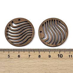 Pendentifs en bois de noyer&nbsp;WOOD-A025-05C